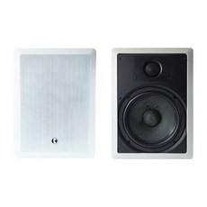 BOK 8吋方形二音路嵌入式喇叭，車用音響升級首選，清晰細膩音質，提升行車音樂體驗, 1個, IK-208 8吋方形二音路崁入式喇叭