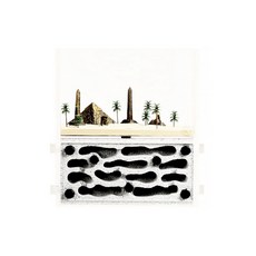 螞蟻帝國 漫遊埃及蟻宅Pro 一體式立體輕質磚巢 中型螞蟻適用 輕巧透氣 模擬自然生態, 1個