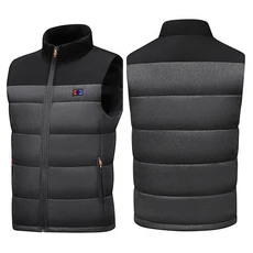 가열 조끼 유니 충전식 발열 의류 면 조끼 11존 발열 일정 온도 조끼 오토바이 라이더 장비