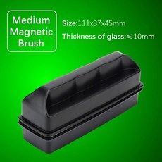 새로운 마그네틱 브러시 청소 도구 강력한 흡입 청소가 스크럽 용이함 유약 양면 수족관 스크러버 물고기 탱크