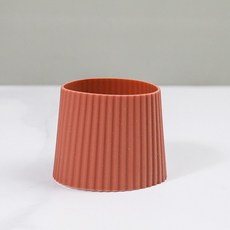 矽膠杯套 防滑隔熱, 【紅色】, 1個