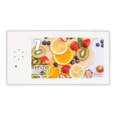 impactTV SlimPOP7WBS SP070 7인치 디지털 사진 프레임 절전 대응 인감 센서·메모리 내장형 설치금구 부착 전자 POP 매장 판촉 디스플레이 업무용 소형 디지털판, 상세페이지 참조, 상세페이지 참조