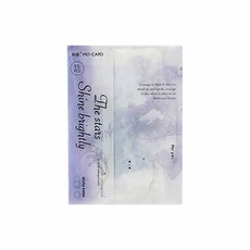 MO-CARD 聽花的秘密系列便籤, 1個, 星辰未若