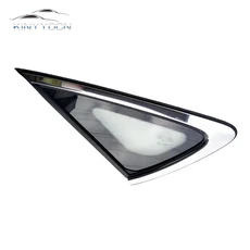 지리 엠그랜드 GT 아틀라스 보유 GE 리어 윈도우 유리 삼각 플레이트 가니쉬 커버 패널 사이드 미러 트림, 01 Left