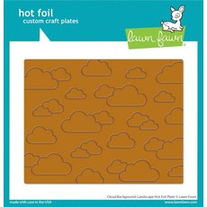 LAWN FAWN LF3388 구름 배경: 풍경 핫 포일 플레이트 326816 6842050100, LAWN FAWN LF3388 구름 배경: 풍경 핫 포