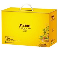 맥심 모카골드 250T 커피믹스 ala+8348IS, 1개, 1g, 1개입