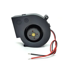 기존 9733 슈퍼 폭력 터보 송풍기 9.7cm DC12V 6A BFB1012UH 히터 그릴 배기 팬 공기 건조기 냉각, 01 Black, 01 고정 컬러, 01 2-wire