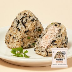 작심닭 작심통밥 귀리주먹밥 참치마요, 10개, 100g