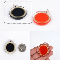 건shop디자인 1P 양면 원형 다용도 알림판 물품보관함, 빨강