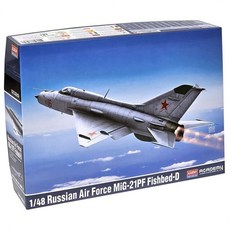 아카데미과학 러시아 MiG-21PF 피쉬베드 프라모델 79000EA 1EA, 본상품