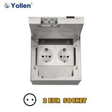 크기 상감 대리석 바닥 소켓 금속 패널 카펫 사용 옵션, 1개, 1. 2EUR