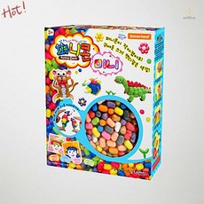 SCS 플레이콘 퍼니콘미니 30g 800알 만들기재료 친환경 옥수수 점토 유치원용품