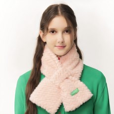 benetton 環保毛皮圍巾