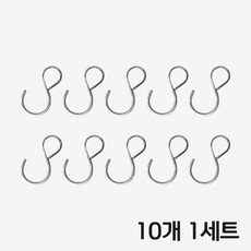 오토티엔 배달가방 전용 S고리 10개 1세트 봉지걸이