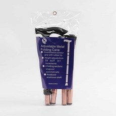 요비월드 접이식 지팡이 브론즈 보행지팡이 보조지팡이 노인지팡이