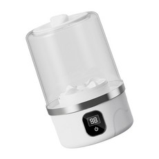 3000mAh를 청소하는 내복 아기 옷을 위한 휴대용 무선 소형 세탁기, 하얀색