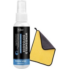 차량 앞유리 내부 및 창문용 안티포그 스프레이 거울 유리 욕실 유리 플렉시글라스용 장시간 지속 창문 김서림 방지제 120ML/4OZ, 차량 앞유리 내부 및 창문용 안티포그 스프레이 거울,