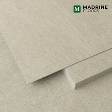 마드린 LVT 비접착식 600각 데코타일 3T 바닥재 2평 10가지 컬러, 18개, 클레이 시멘트(FSM5402)