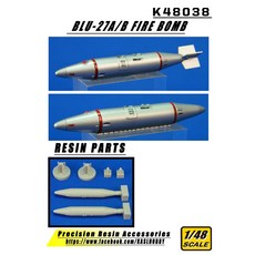KASL 1/48 BLU-27A/B 燃燒彈 模型套件, 1個, K48038