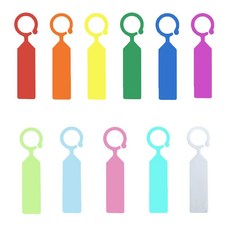 걸이형 플라스틱 수목이름표 100매 hay+55925Fo, 주황