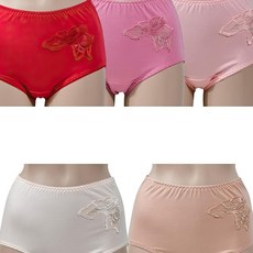 사모아 고급 플라워 포인트 삼각 맥시팬티 빤스 여자 삼각 빤스 심리스 편한
