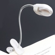 오늘상회 집게 독서등 집게형스탠드 휴대용독서등