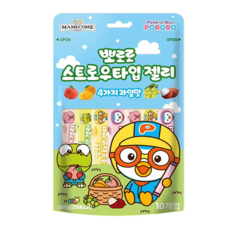 마미꼬미 뽀로로 스트로우타입젤리 10p, 200g, 1개