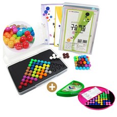 구슬퍼즐+사은품 펜토미노 학습교구, 구슬퍼즐 신형삼각, 1개