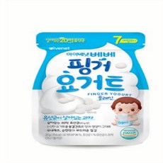 아이배냇 핑거 요거트, 플레인, 20g, 24개