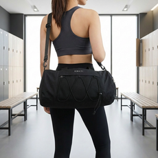 여성헬스요가가방 여자운동가방 남자운동가방 캐리어결합휴대용여행가방신발분리수납크로스백 스포츠가방 남성여행용크로스백 학생크로스백 보스턴가방 1박2일여행가방 여성헬스장가방, 검은색, 1개