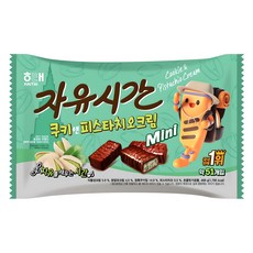 freetime 迷你巧克力棒 開心果奶油口味, 1袋, 408g