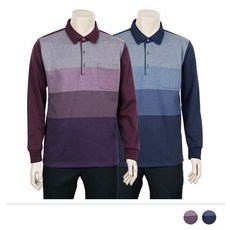 MTSS24095 모크 기모 긴팔 피케 카라티셔츠 (국내생산)