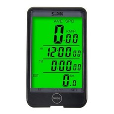 SD-576A【夜光 大螢幕 有線式 碼表】自行車 公路車 登山車 馬表 馬錶 車錶 時速表【SD-576A】, 1個
