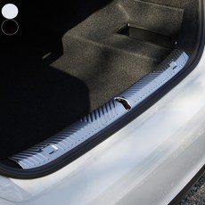 [모터스파이] BMW 호환 5시리즈 G60 트렁크 내측 보호가드 커버 몰딩, 트렁크가드(실버)