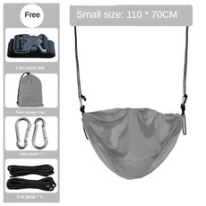 포드 그네 좌석 정원 해먹 의자 실내 야외 사용 내구성 휴대용, 5.Gray S, 1개