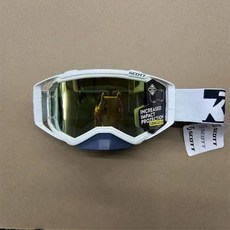 바이크 고글 오토바이 스키 보드 안경 울트라 HD 김서림 방지 선명도 모토크로스 엔듀로 사이클링 모토 더트 MX MTB 라이딩 선글라스 미러 2023 신제품 [호환], Gla--ST--White