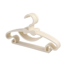 雪倫小舖 嬰兒衣架5入 掛勾設計寶寶衣架 兒童衣架 蝴蝶結衣架, 兒童款-5入裝, 1個