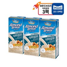 아몬드브리즈 뉴트리플러스 식이섬유 두유, 190ml, 3개