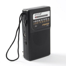 아날로그라디오 미니 라디오 휴대용 AMFM 블랙 79000EA 1EA, 본상품