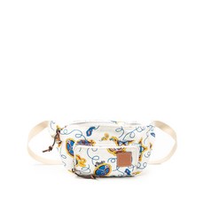 로에베 중고 2010-2025 폴라스 이비자 프린트 캔버스 벨트 백