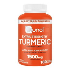 큐놀 엑스트라 스트렝스 터메릭 커큐민 1500mg 캡슐 90정