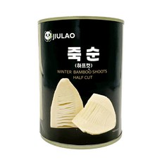 JIULAO 죽순 하프컷 통조림, 1개, 552g