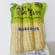 대학찰옥수수 찐 삶은 냉동 생 햇 대학옥수수, 1박스, 괴산 장연 삶은냉동 17cm 이하 21개