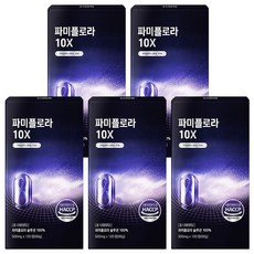 파미플로라 10X, 5개, 120정