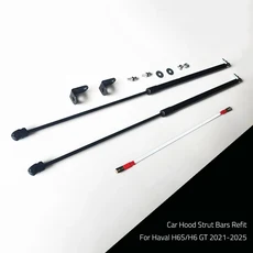 전면 후드 가스 스트럿 완충기 리프트 지원 자동차 스타일링 Haval H6S/H6 GT 2022, 02 Black