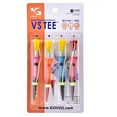 코비스 골프 VSTEE 4종 기능성 골프티 VS101-7, 랜덤 발송, 1세트