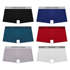 게스언더웨어 속옷 바디테크 메쉬 톤톤밴디드 드로즈6종1택 OGEM221~7 트렌디한 스타일 패션언더웨어 선물세트