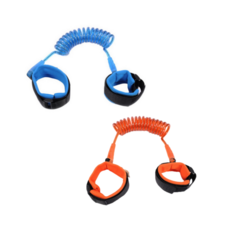 미아방지 손목밴드 2개세트, 1세트, 파랑+주황