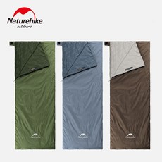 네이처하이크 경량침낭 LW180 초경량, 브라운M, 1개