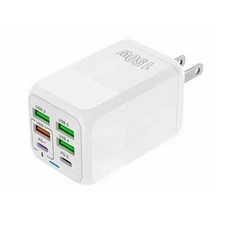 MOSL 150W 多孔充電器 PD 快充 USB 充電頭 適用於手機, 白色-多口充電器, 1個